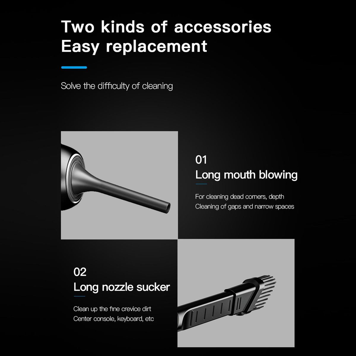 Car Wireless Vacuum Cleaner 120W High Power Blowable Cordless Home Appliance Vacuum Home and Car Dual Use Portable Vacuum Cleaner