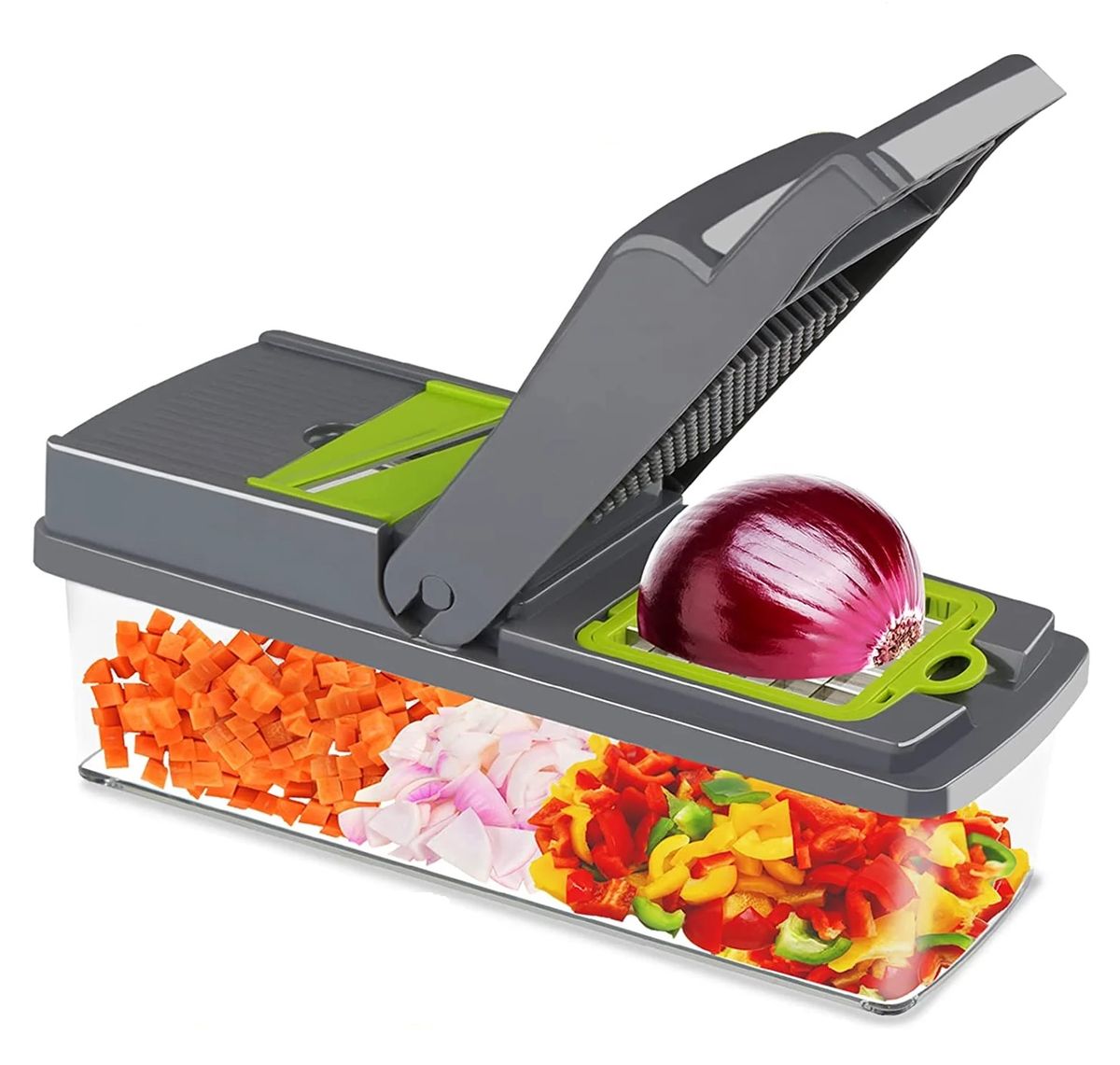 Multifunctional 14pcs (veggie) Vegetable Cutter Slicer