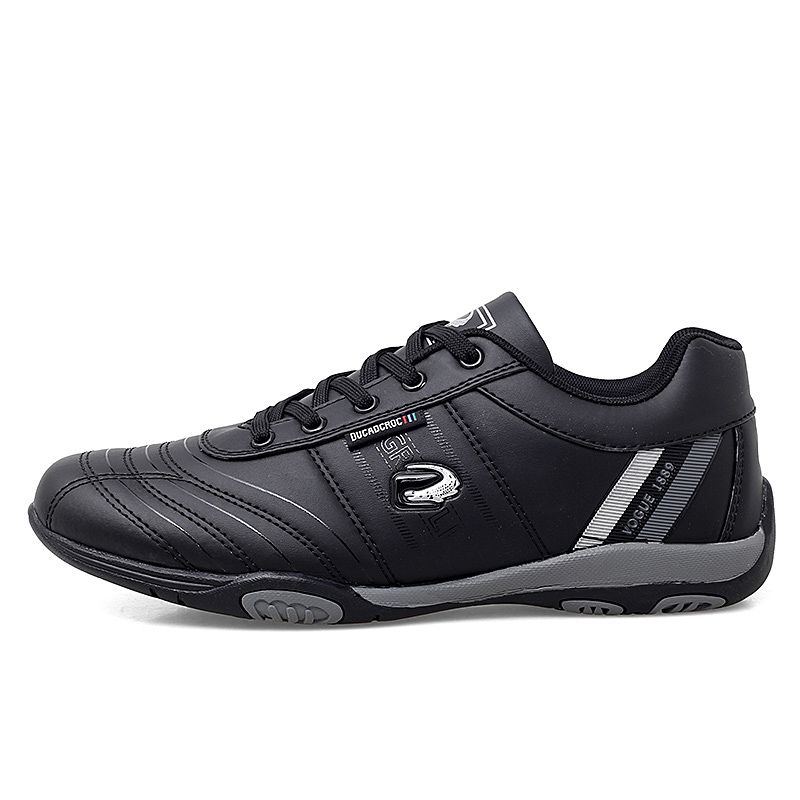 Comfort Golf Flats Mens Leather Shoes Waterproof Golf Shoes