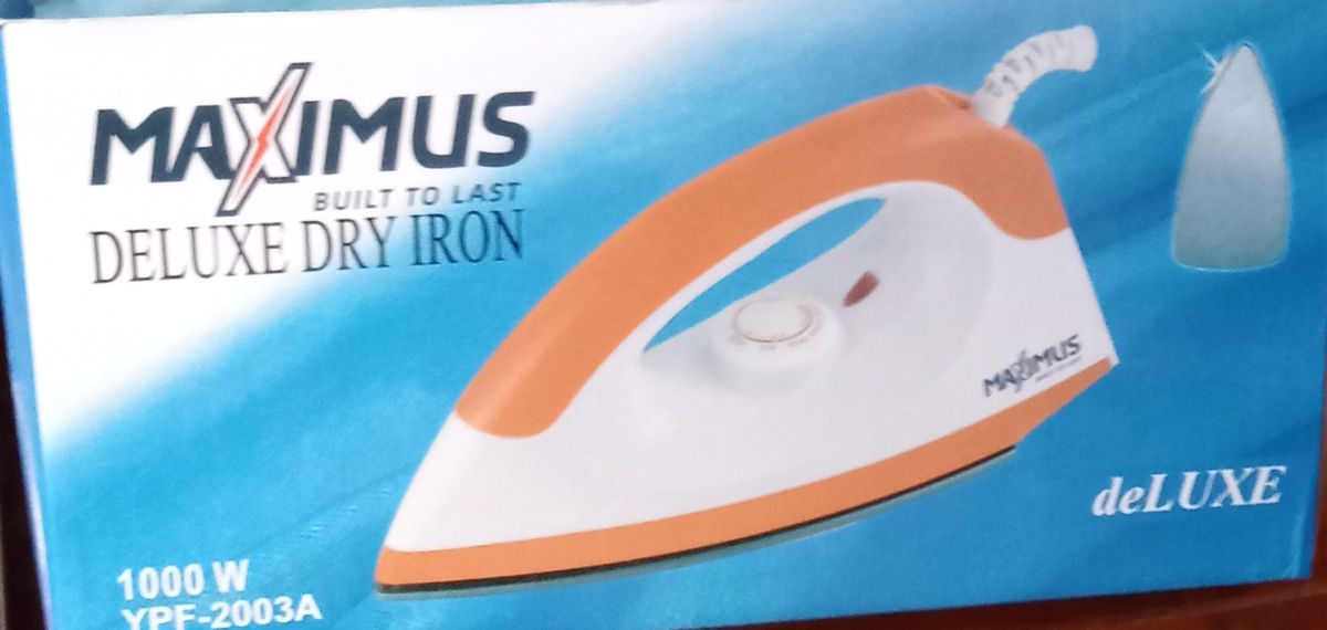 Electric Dry Pressing Iron