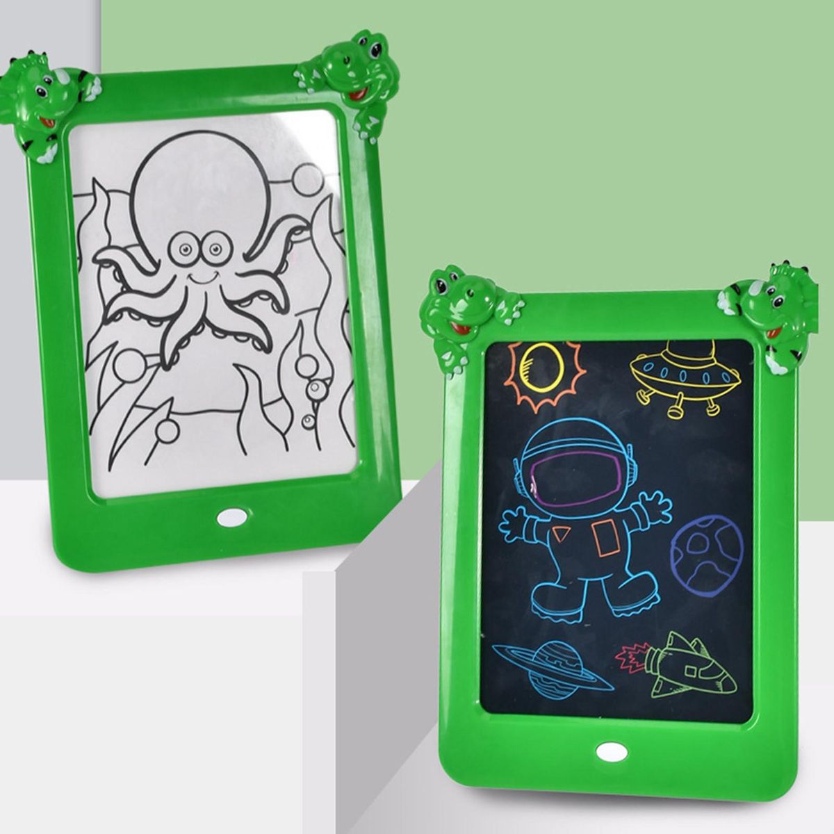 1 Set LCD Tablet LCD Screen Doodle Board Green