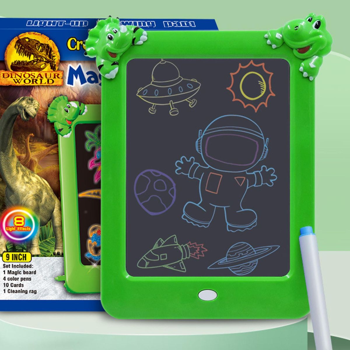 1 Set LCD Tablet LCD Screen Doodle Board Green