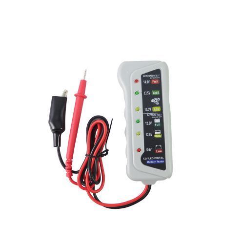 Car Van Auto Battery Tester Storage/Maintenance Charger System Analyzer Checker Tool
