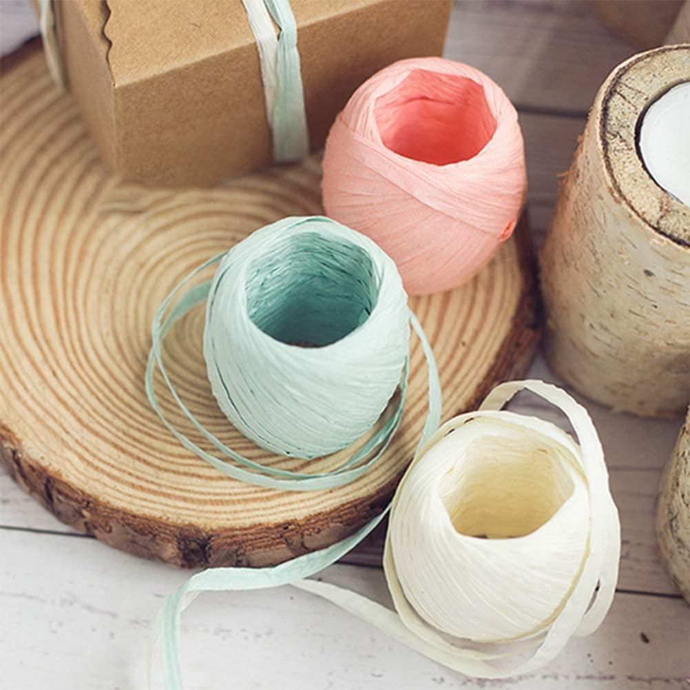 15 Rolls Raffia Twine for Christmas Valentine's Day