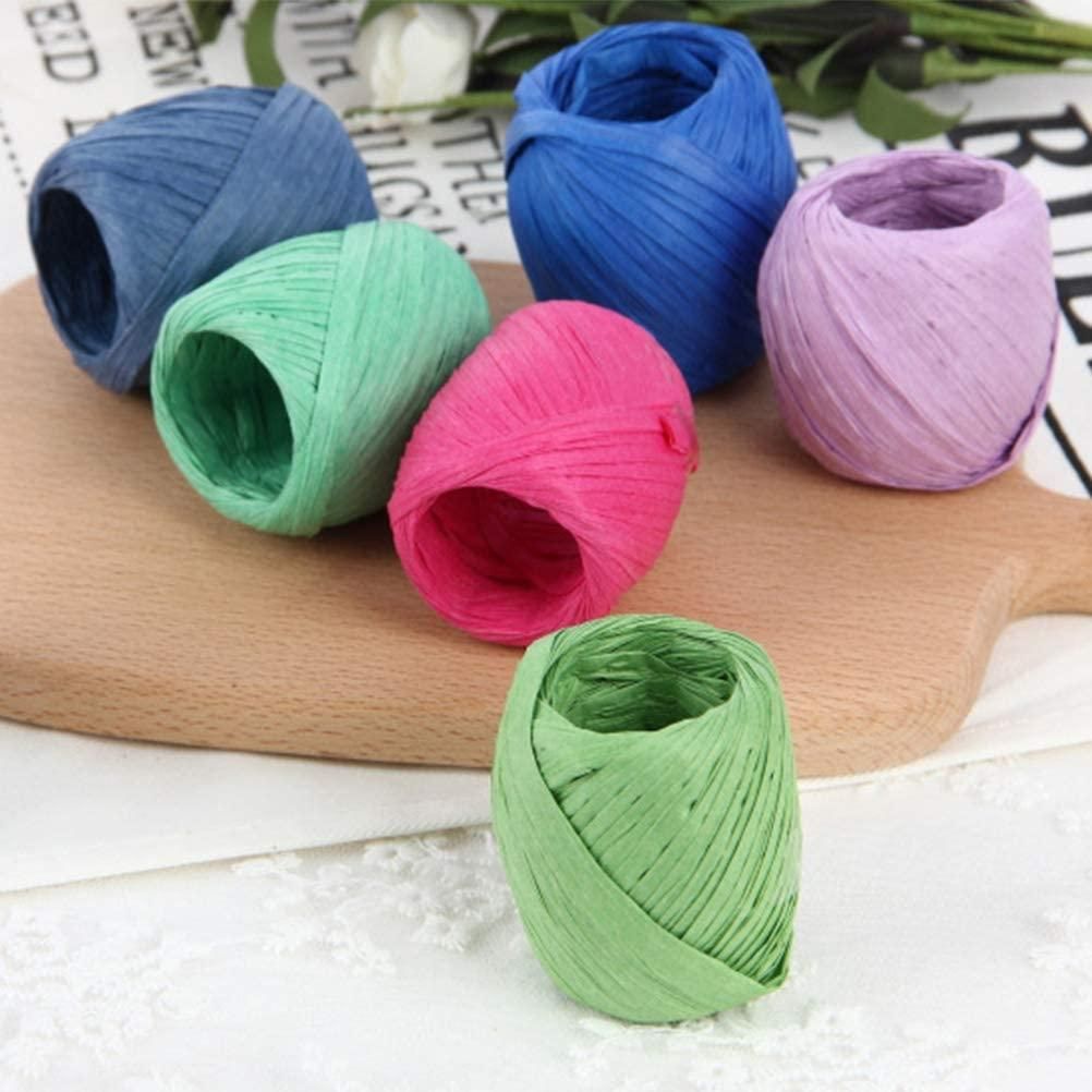 15 Rolls Raffia Twine for Christmas Valentine's Day