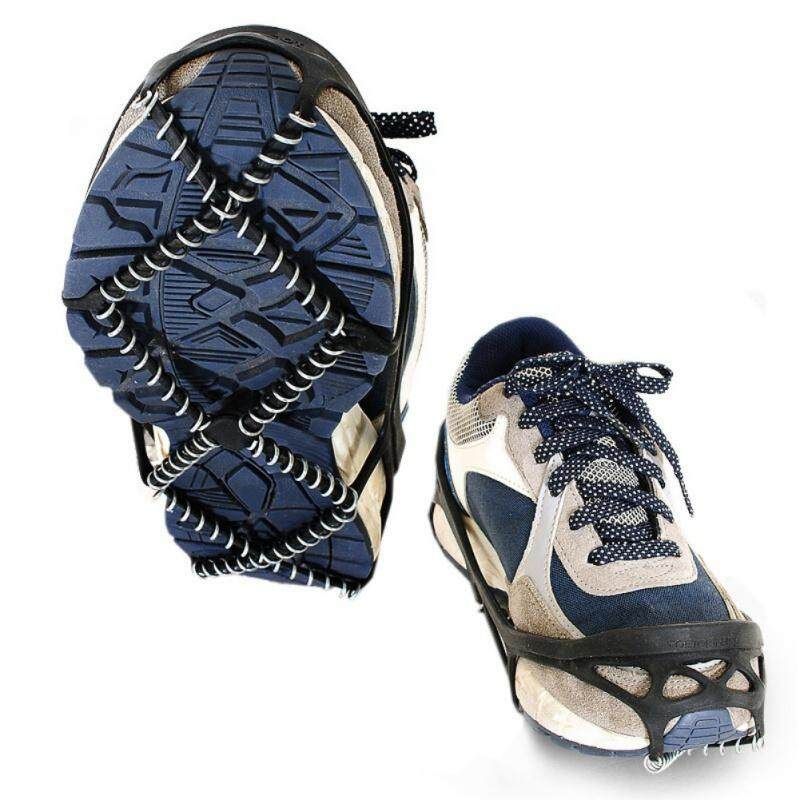 Outdoor Spring Non-slip Shoe Cover Ice Snow Climbling Crampons Hiking Walking Wear-resistant High St