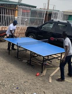 Standard Outdoor Water And Heat Resistant Table Tennis Board With Complete Accessories