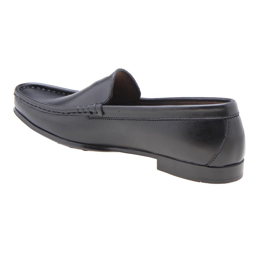 Loafers With Buckle Detail - Black