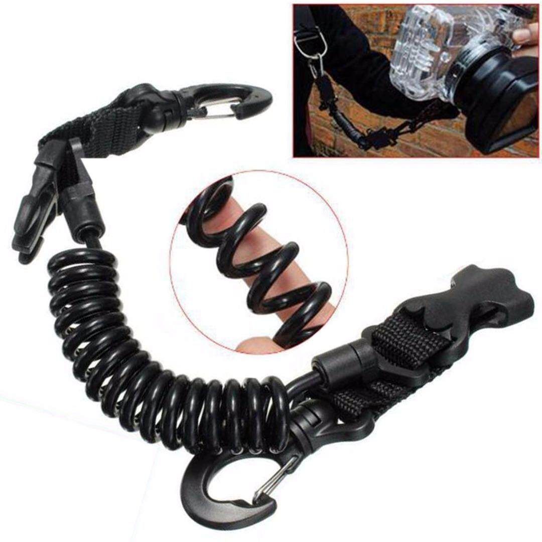 Lanyard Spr Coil Div Dive Camera Scuba Div With Quick Rase B