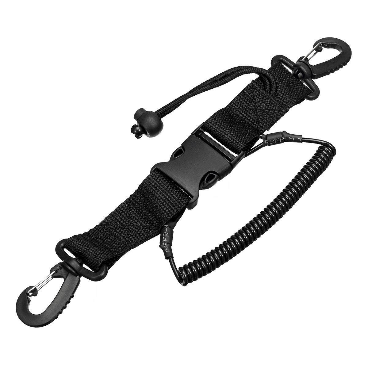 Lanyard Spr Coil Div Dive Camera Scuba Div With Quick Rase B
