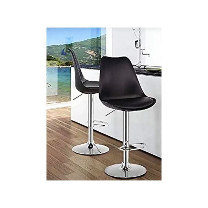 High Class 360° Swivel Bar Stool-Set Of 2