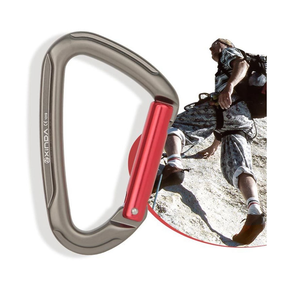 Outdoor Camping Snap Clip Lock Slide Lock Quick Hanging