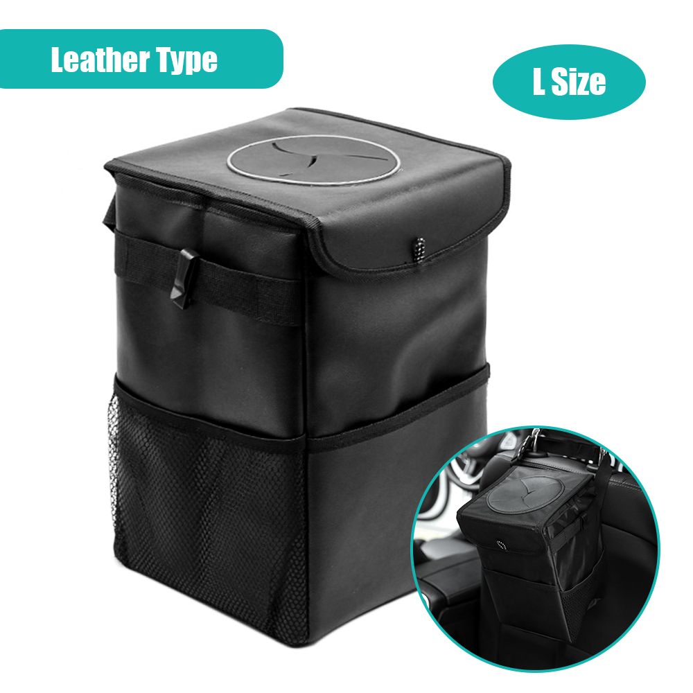 Car Chair Back Storage Rack Bucket Foldable Adjustable Belt
