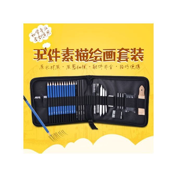 Professional Drawing Artist Kit Set Art & Bag