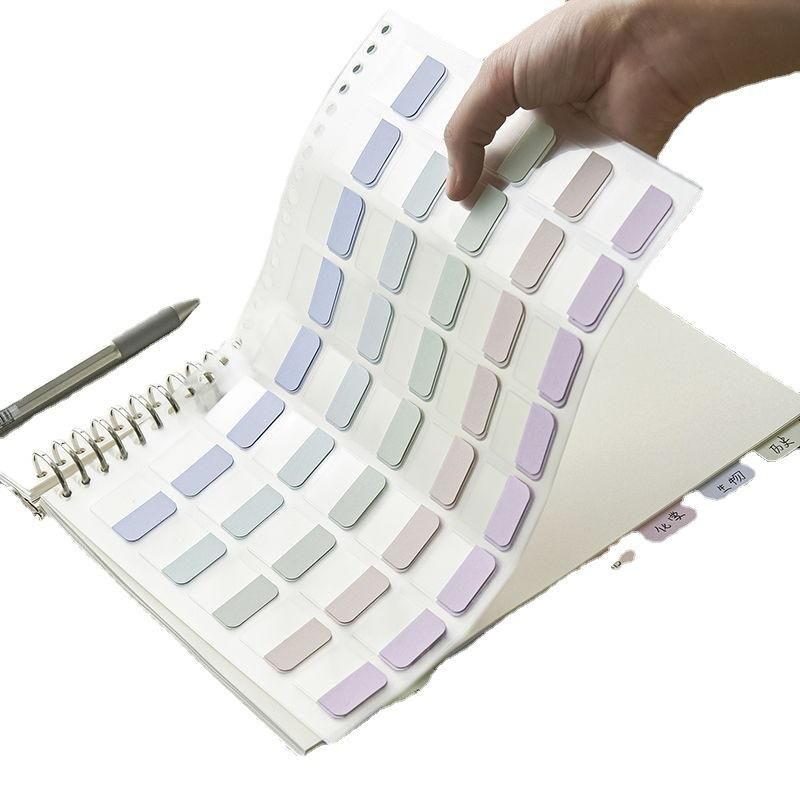 Index Stickers Sticky Notes Labeling Sticker Student Notebook Writable Note Classification Mark Mark