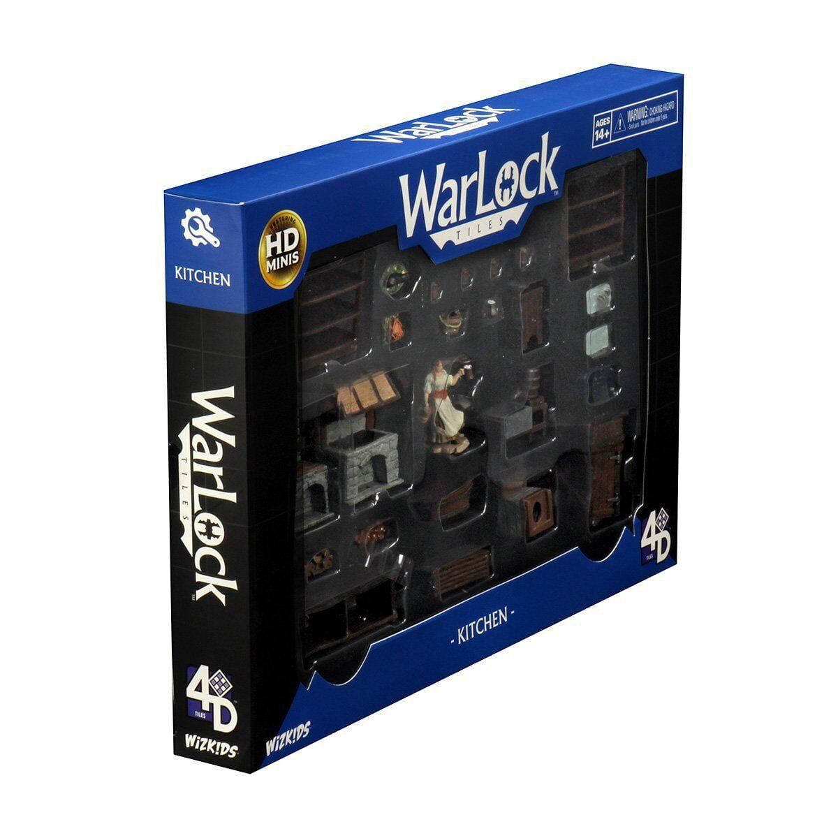 WarLock Tiles Kitchen Accessories Mini Action Figure Scene Decor