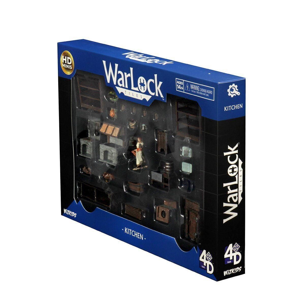 WarLock Tiles Kitchen Accessories Mini Action Figure Scene Decor