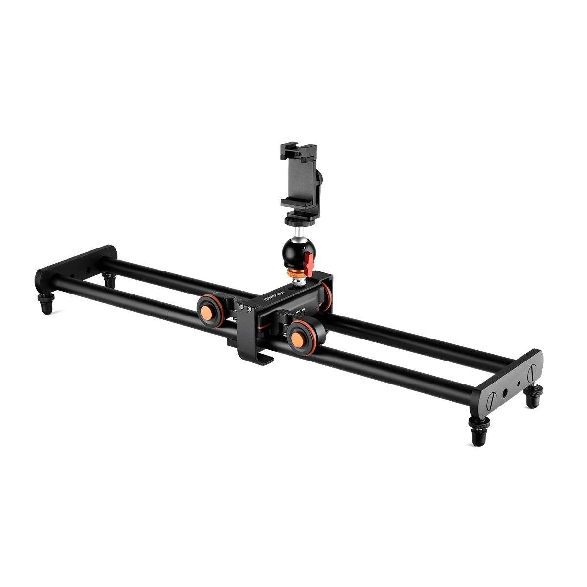 YELANGU 60cm Slide Rail Track + Dolly Car Kit