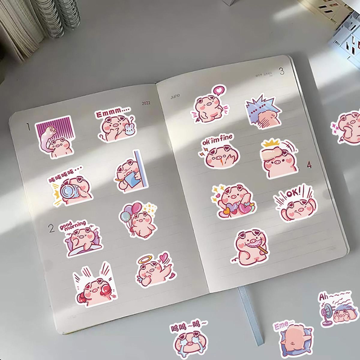 60Pcs Animal Stickers Suitcase Laptop Water Bottle Graffiti Stickers