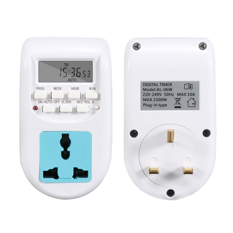 Digital Time Switch Timer Socket Programmable Electronic
