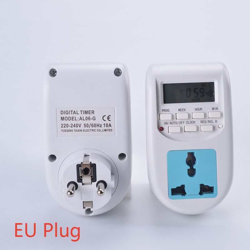 Digital Time Switch Timer Socket Programmable Electronic