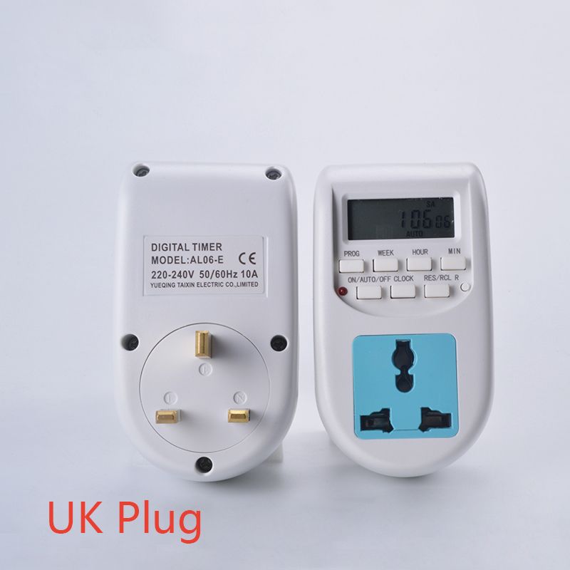 Digital Time Switch Timer Socket Programmable Electronic