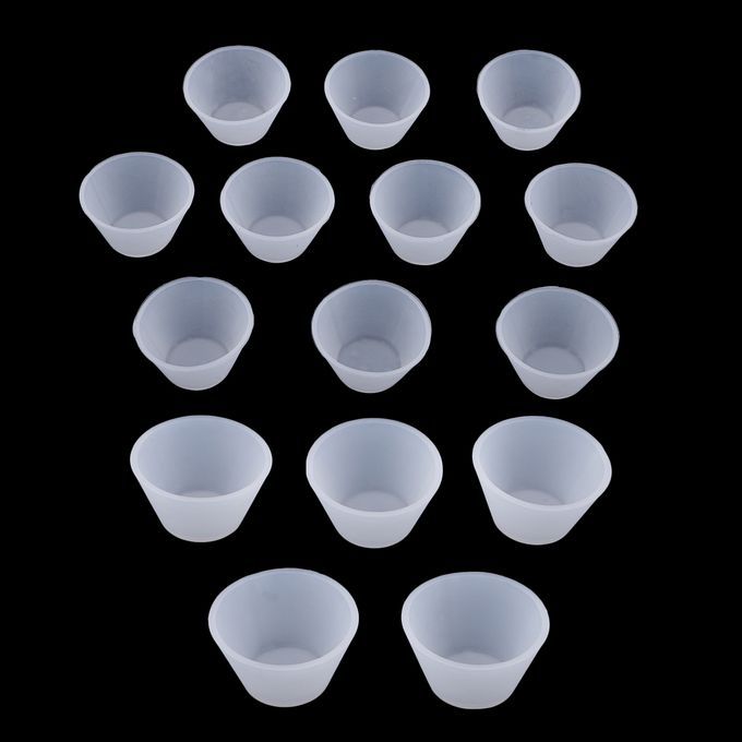 11xset Reusable Mixing Measuring Cups Stirrer Epoxy Resin Jewelry Diy