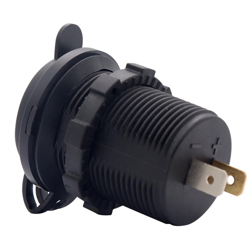 Dual USB Charger Socket Waterproof Power Outlet 4.8A/5V LED Indicator for 12/24V Car RV Boat ATV Marine Motorcycle