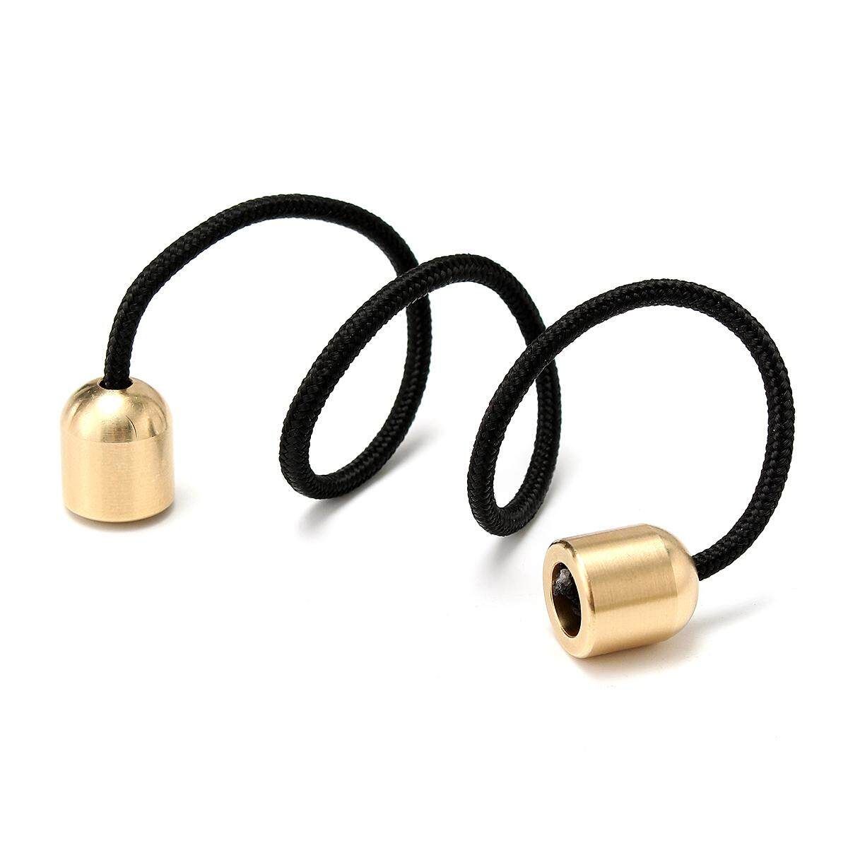 Brass Begleri Beads Rope Fidget Toy Finger Yoyo Relieve Worry Stress Small Bell Baole Pearl Bell