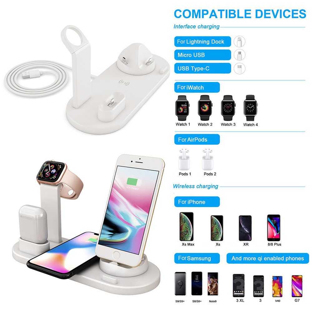 Suitable For Apple Watch 5 4 3 Wireless Charger