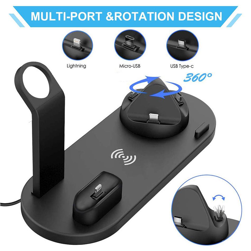 Suitable For Apple Watch 5 4 3 Wireless Charger