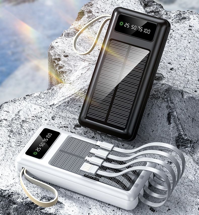 High Quality 10000mAh Solar Phone Charger Iphone Android