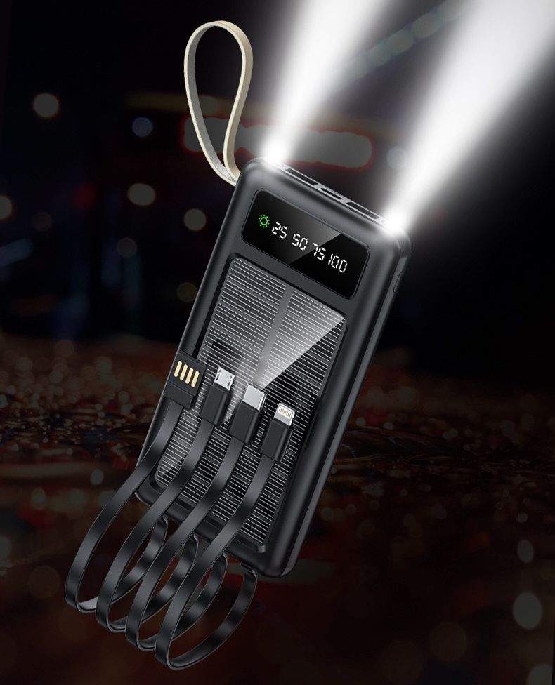 High Quality 10000mAh Solar Phone Charger Iphone Android