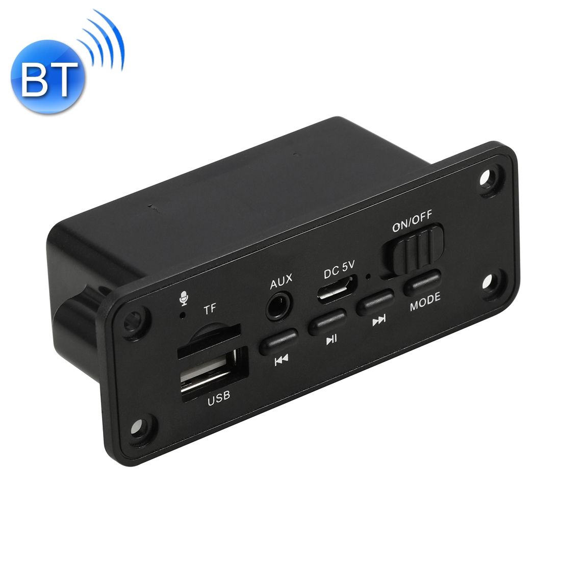 Car 5V 2x3W Audio MP3 Player Decoder Board FM Radio TF USB 3.5mm AUX, With Bluetooth And Recording Call Function