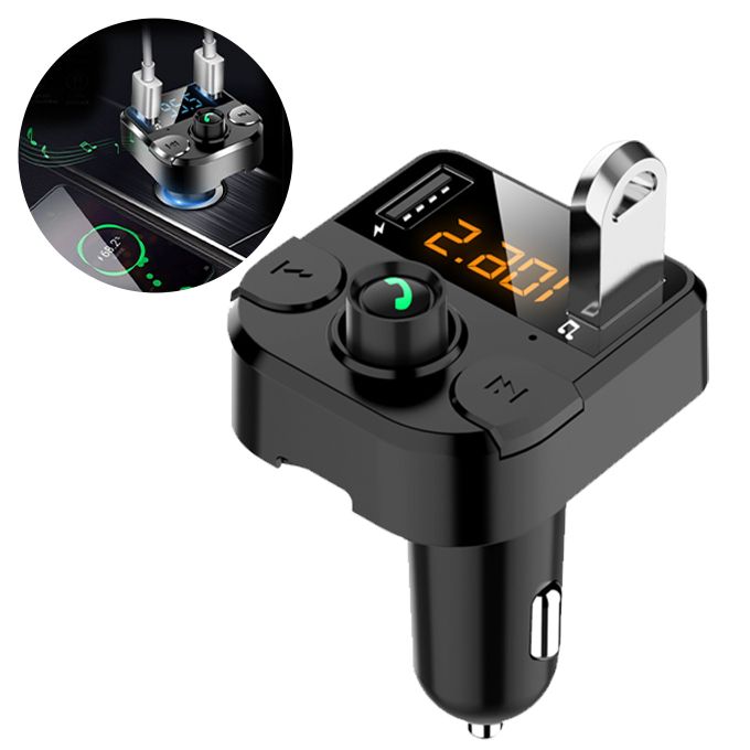 Car MP3 Player Multi-function BT5.0 FM Transmitter