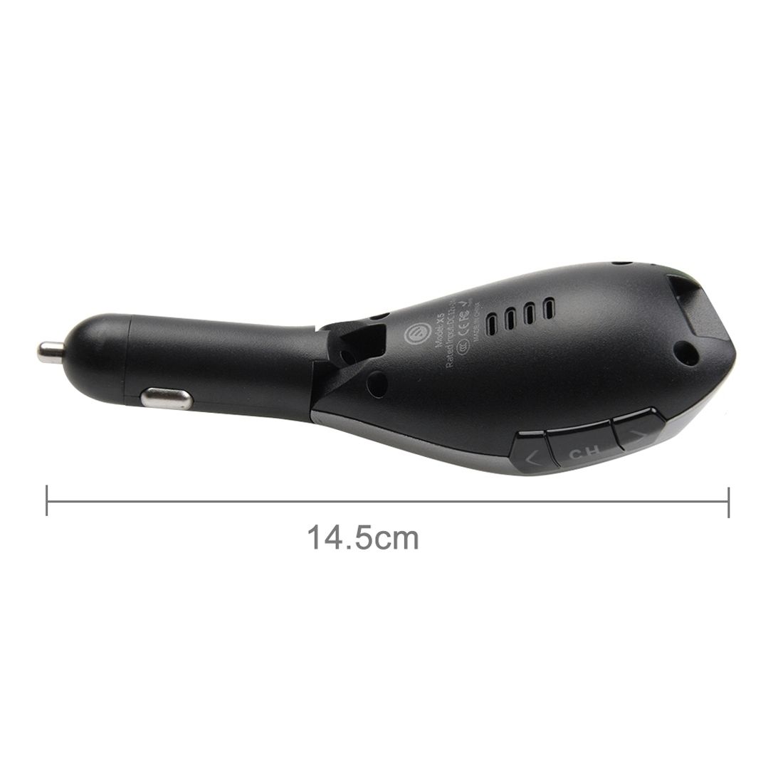 X5 Car Bluetooth FM Transmitter For IPhone, Samsung, Sony, MP3, Support TF Card Music Play / Hands-free Answer Phone / Smart Phones Charging, Random Color Delivery