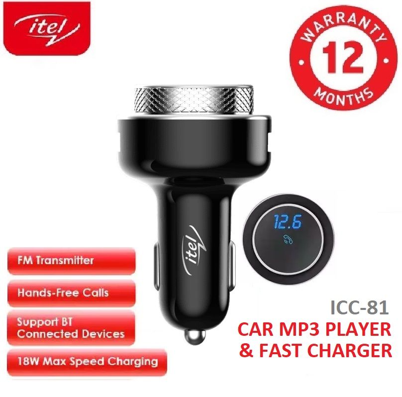 ICC-81 Car Charger, MP3 Player