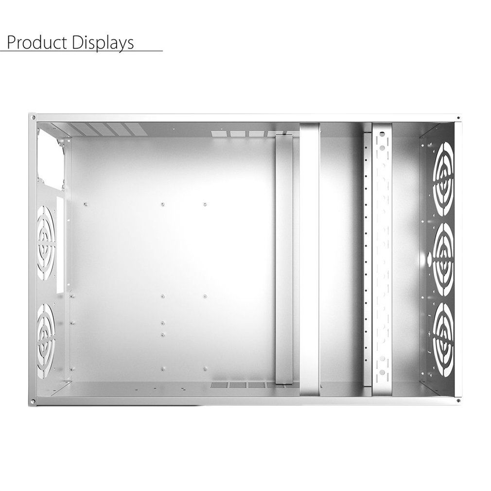 Open Air Mining Frame Rig Graphics Case GPU ATX Fit 6 8