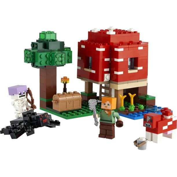 Minecraft The Mushroom House 21179 Building Kit 272 Pcs
