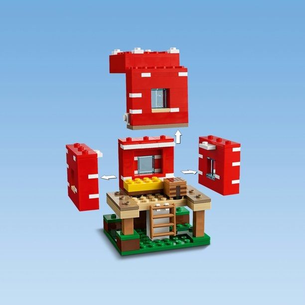 Minecraft The Mushroom House 21179 Building Kit 272 Pcs
