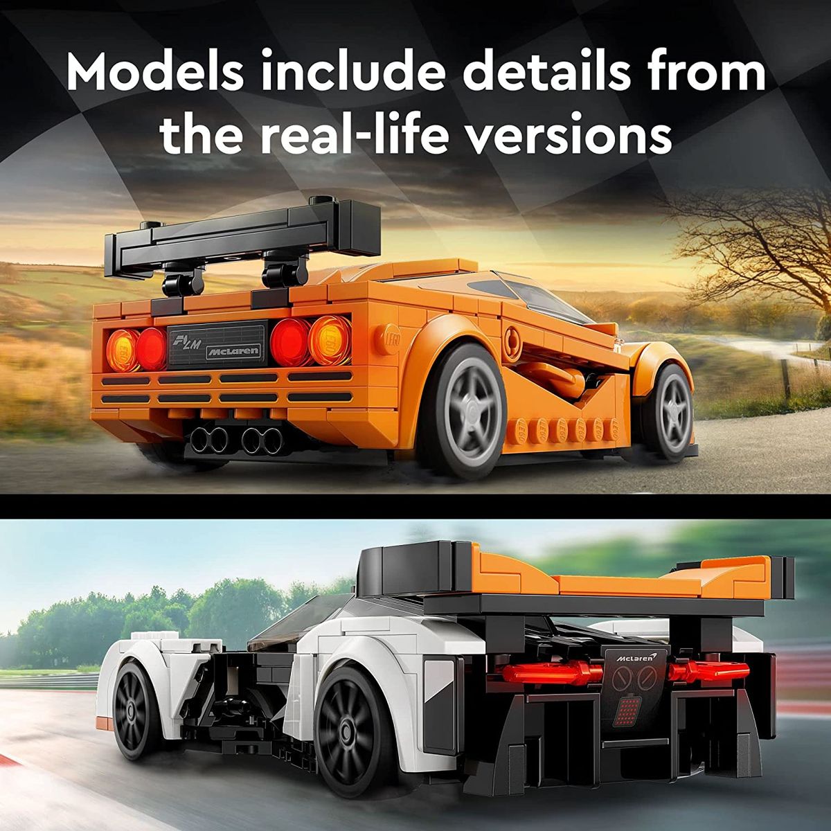 Speed Champions Mclaren Solus Gt & Mclaren F1 Lm 76918