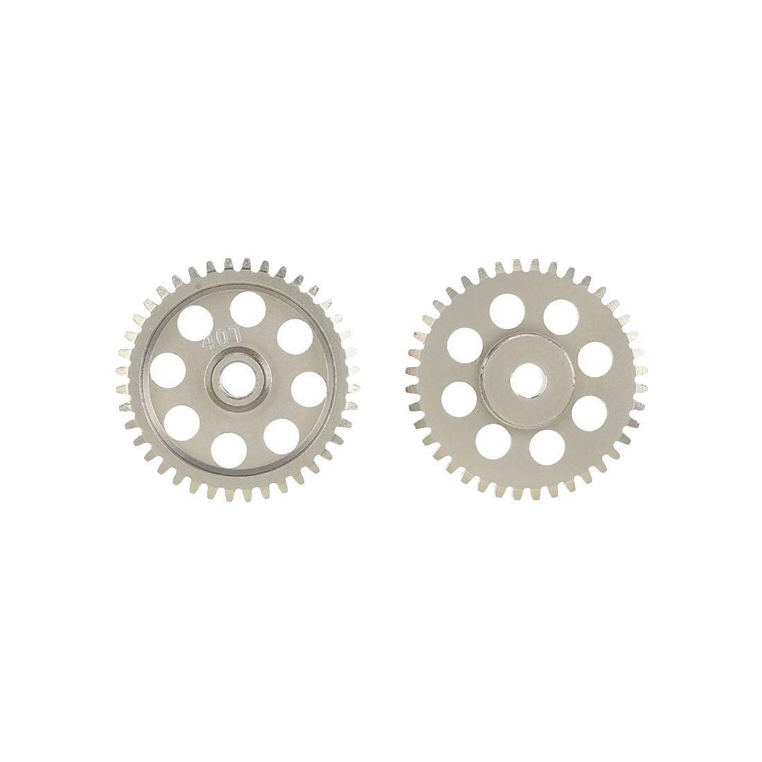 2Pcs 48DP 3.175mm 40T Pinion Motor Gear for RC Car Brushed