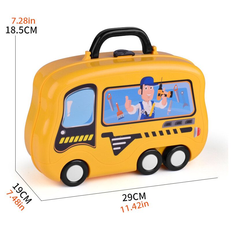 Children's Drill Toys Baby Screwdriver Toy Kids Learning Educational Game Gifts Screw Kids Puzzles Assembled Tool Toys Box A