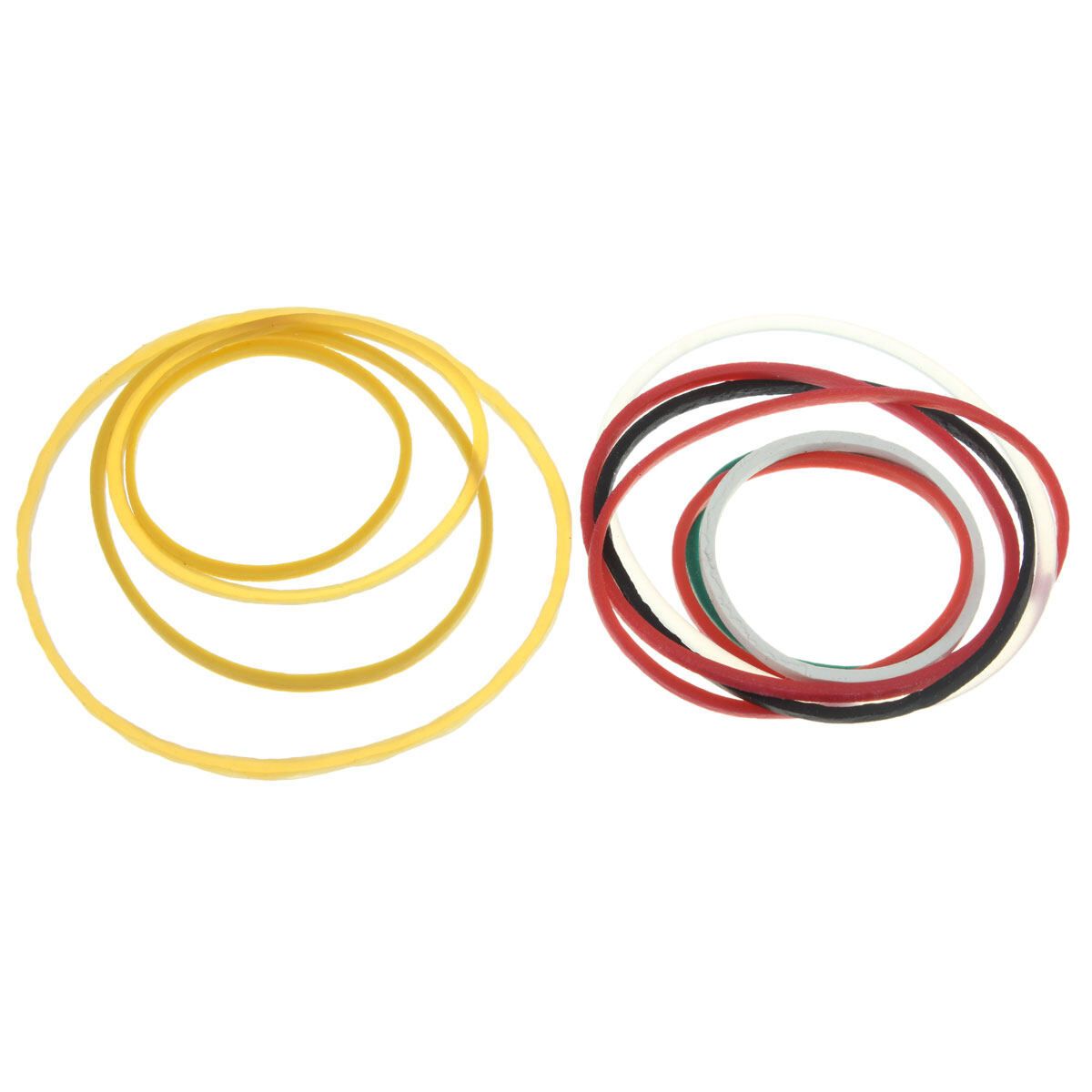 80x Plastic DIY Robot Gear Set Single Double Layer Crown Shaft Axle Sleeve Kit