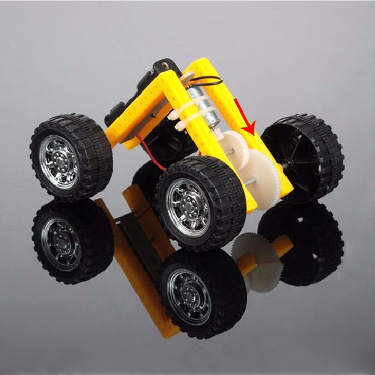 80x Plastic DIY Robot Gear Set Single Double Layer Crown Shaft Axle Sleeve Kit