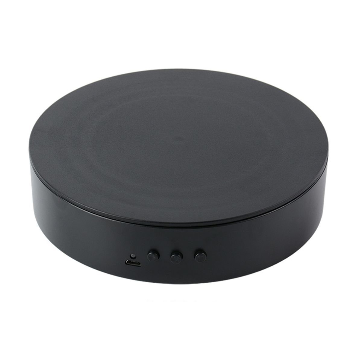 Rotating Show Stand Electric Rotating Showcase Motorized Turntable Black