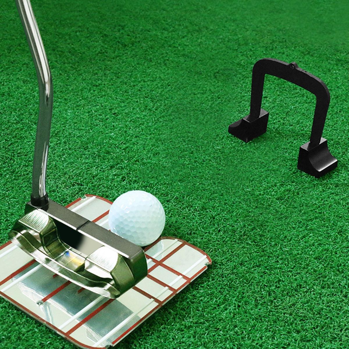3 Pieces Golf Putting Gates Goal Gate Lightweight 2 Bases