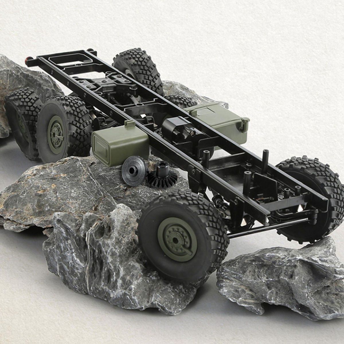 RC Car Metal Spare Part Upgrade Metal Front & Rear Axle