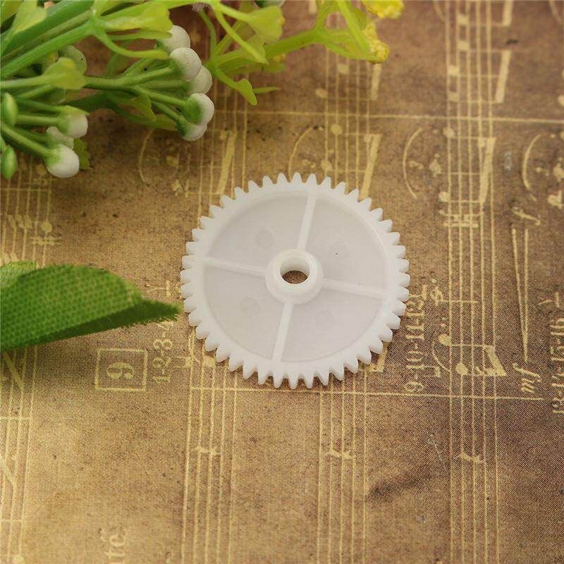20 SET 10pcs White Gear 3mm Plastic Accessories Of DIY Model Toy Motor Shaft Gear White