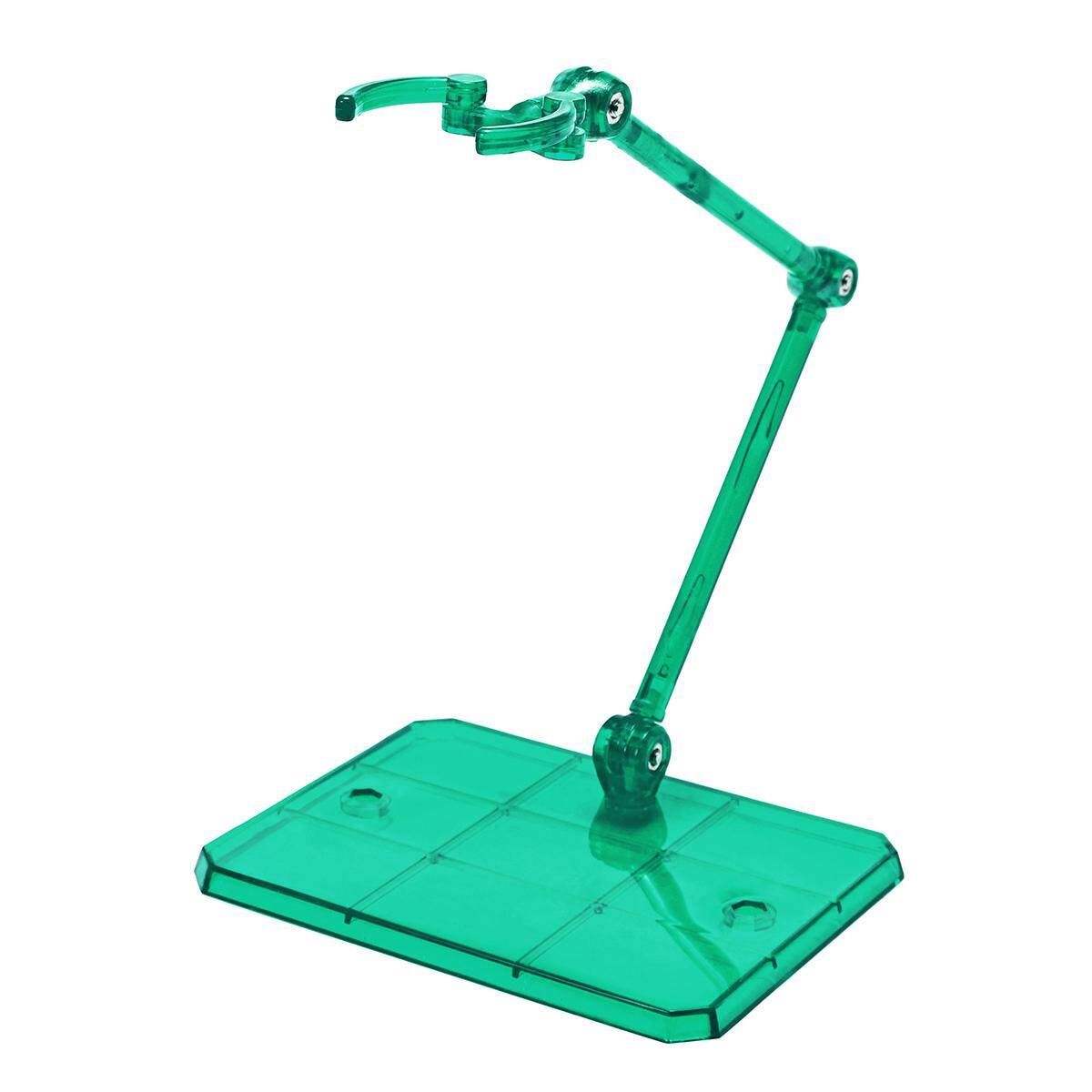 SHF Figma Action Figure Base Stand Holder Fit For Bandai HG RG SD Gundam Model Transparent Green